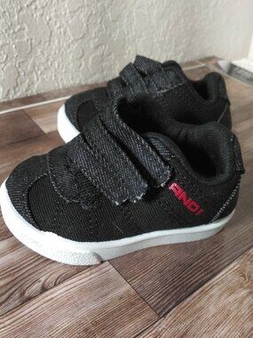 Size 2 Toddler AND1 Denim Sneakers